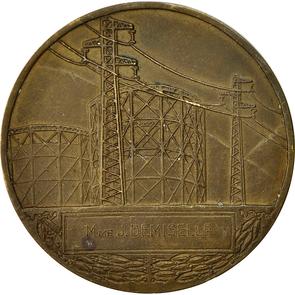 France, Medal, Électricité de France et gaz de France, Dropsy, 