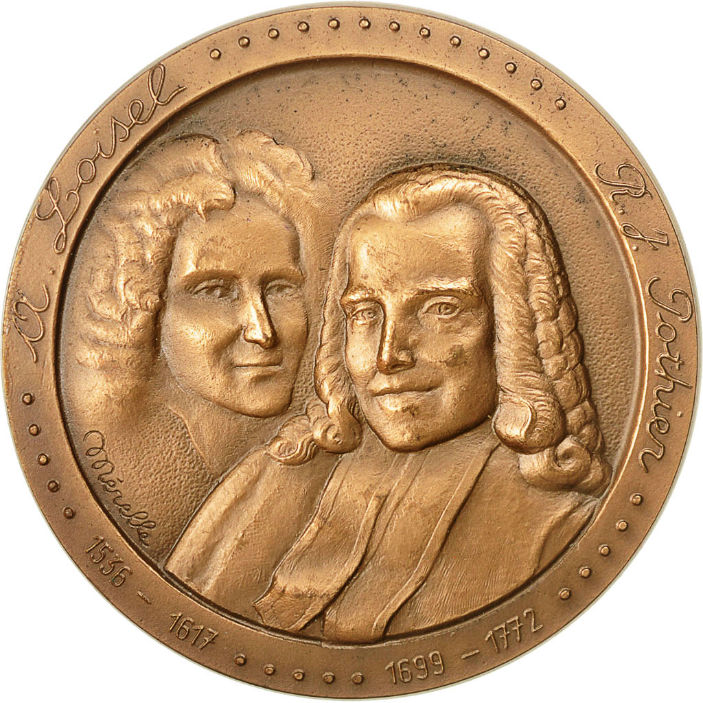 France, Medal, Notariat Français, Caisse des Dépots, Loisel, 1976, Mérelle