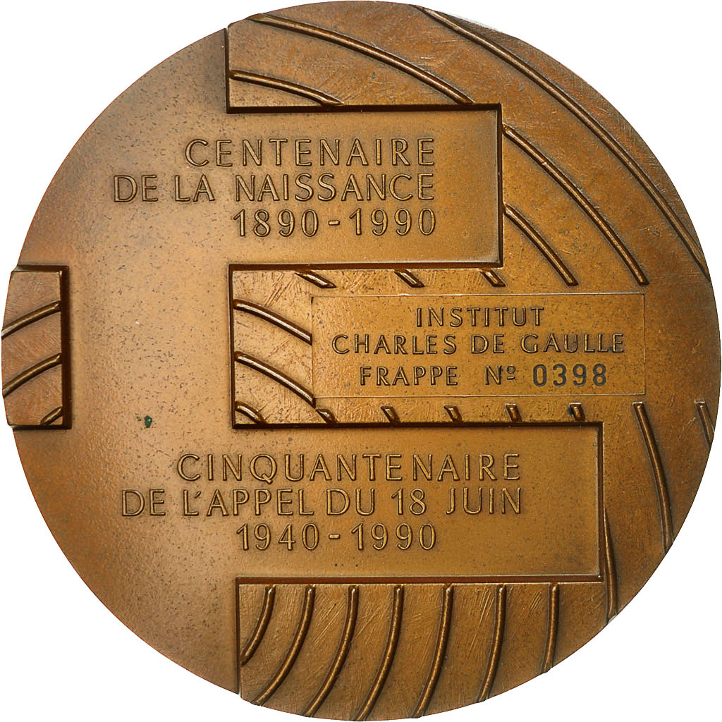 France, Medal, Charles de Gaulle, Premier Résistant de France, 