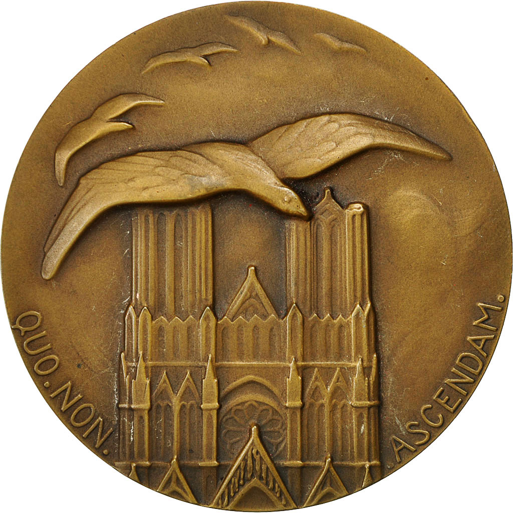 France, Medal, Congrès International d'Aviation, Reims, 1929, Bellaigues