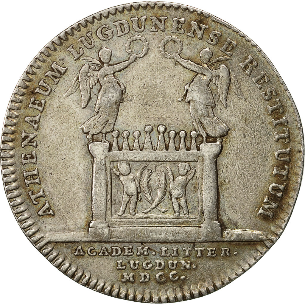 France, Token, Académies et Sociétés Savantes, Lyon, 1700, , Silver