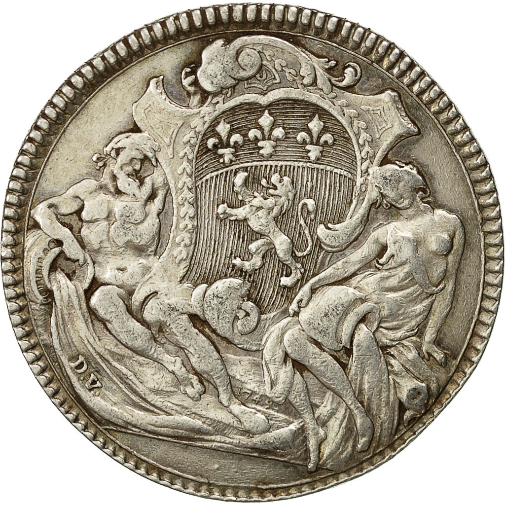France, Token, Académies et Sociétés Savantes, Lyon, 1700, , Silver