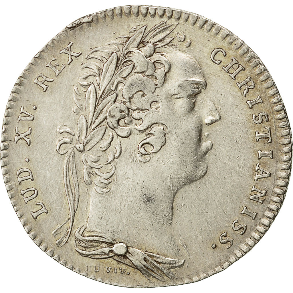 France, Token, Louis XV, Late Cuncta Profundit, Undated, , Silver
