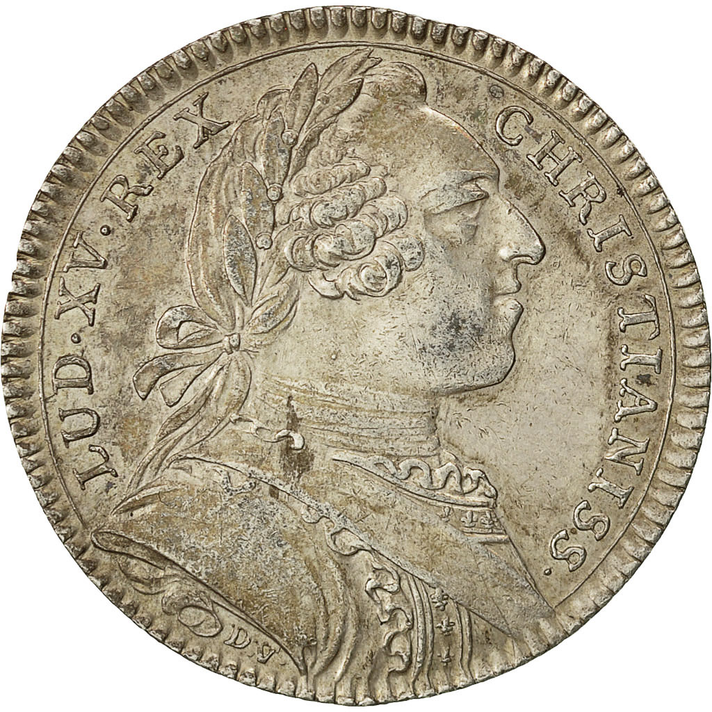 France, Token, Louis XV, Monnaie de Paris, 1723, , Silver