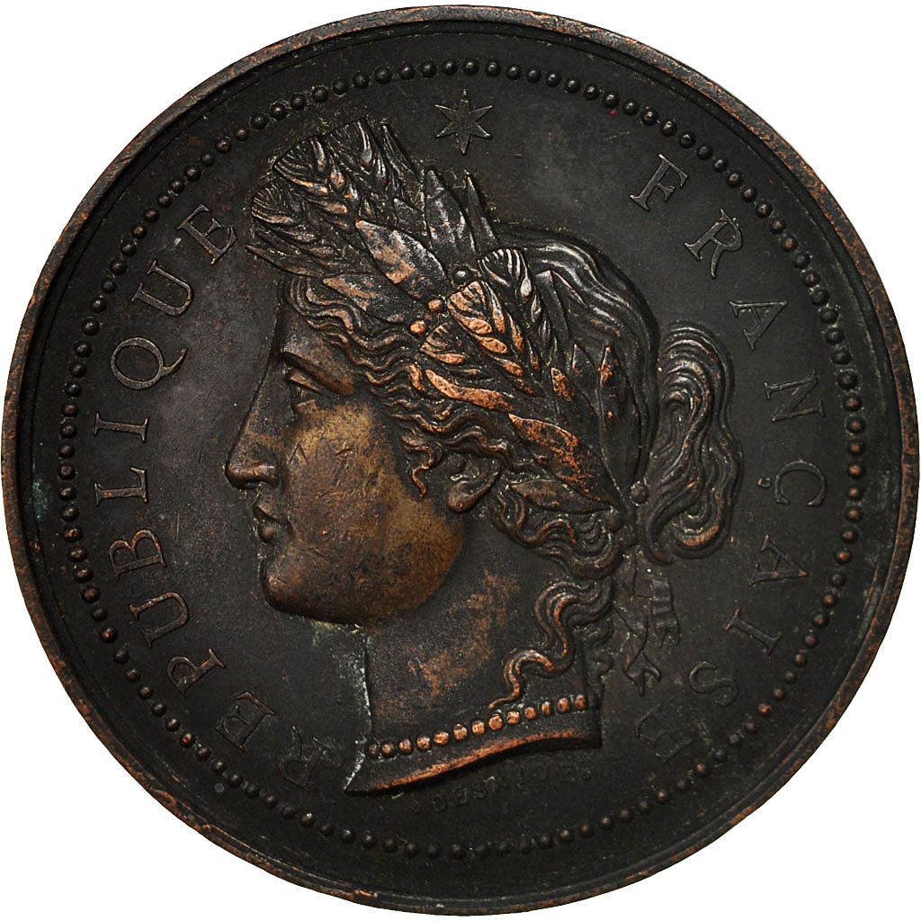 France, Medal, Marianne, Société d'Agriculture de Saint pol, Desaide