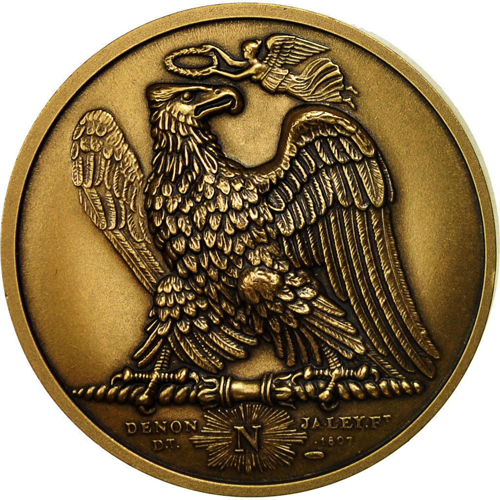 France, Medal, Napoléon Ier, En l'An XII, le Code Civil est Décrété, Denon