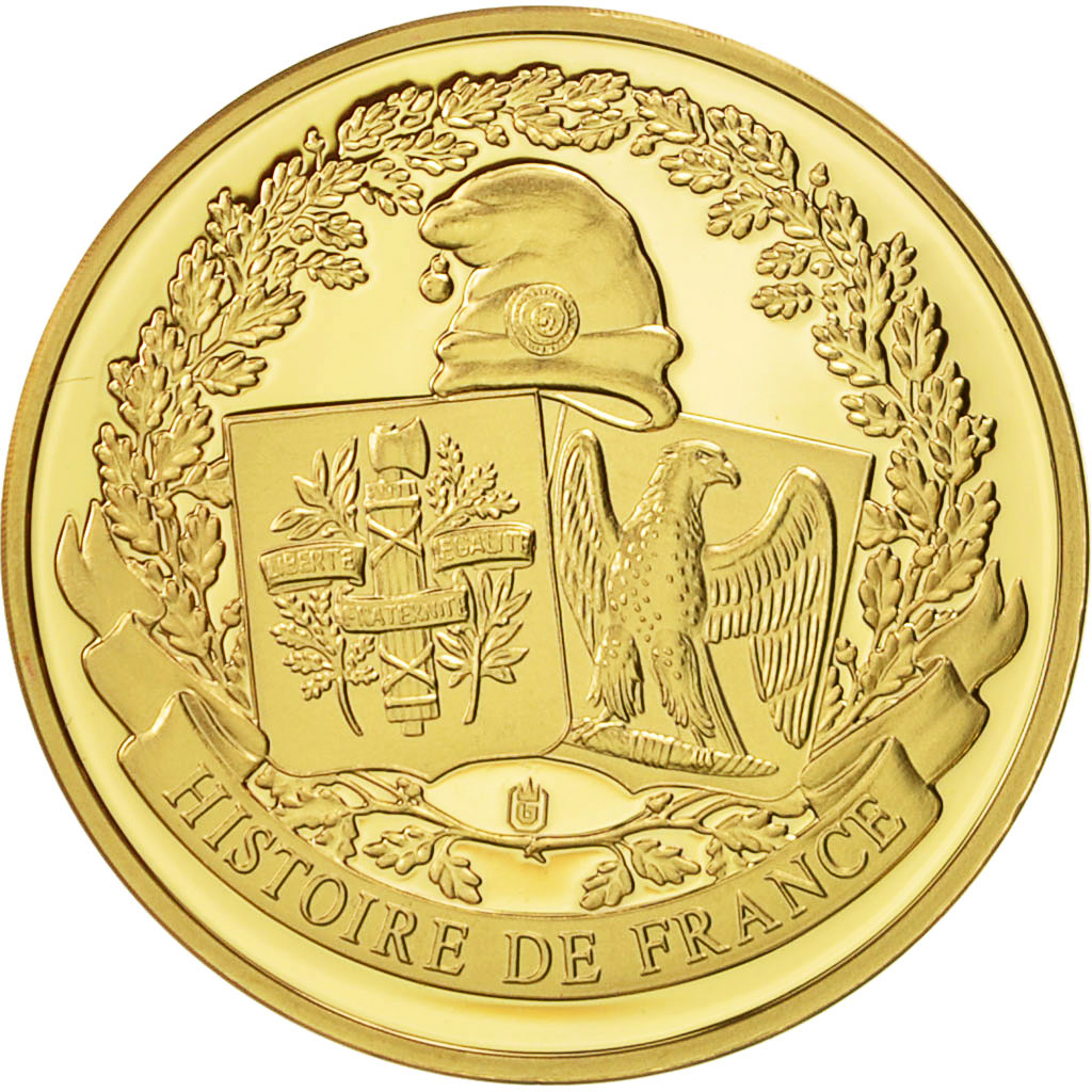 France, Medal, L'Abbé Pierre, , Copper Gilt