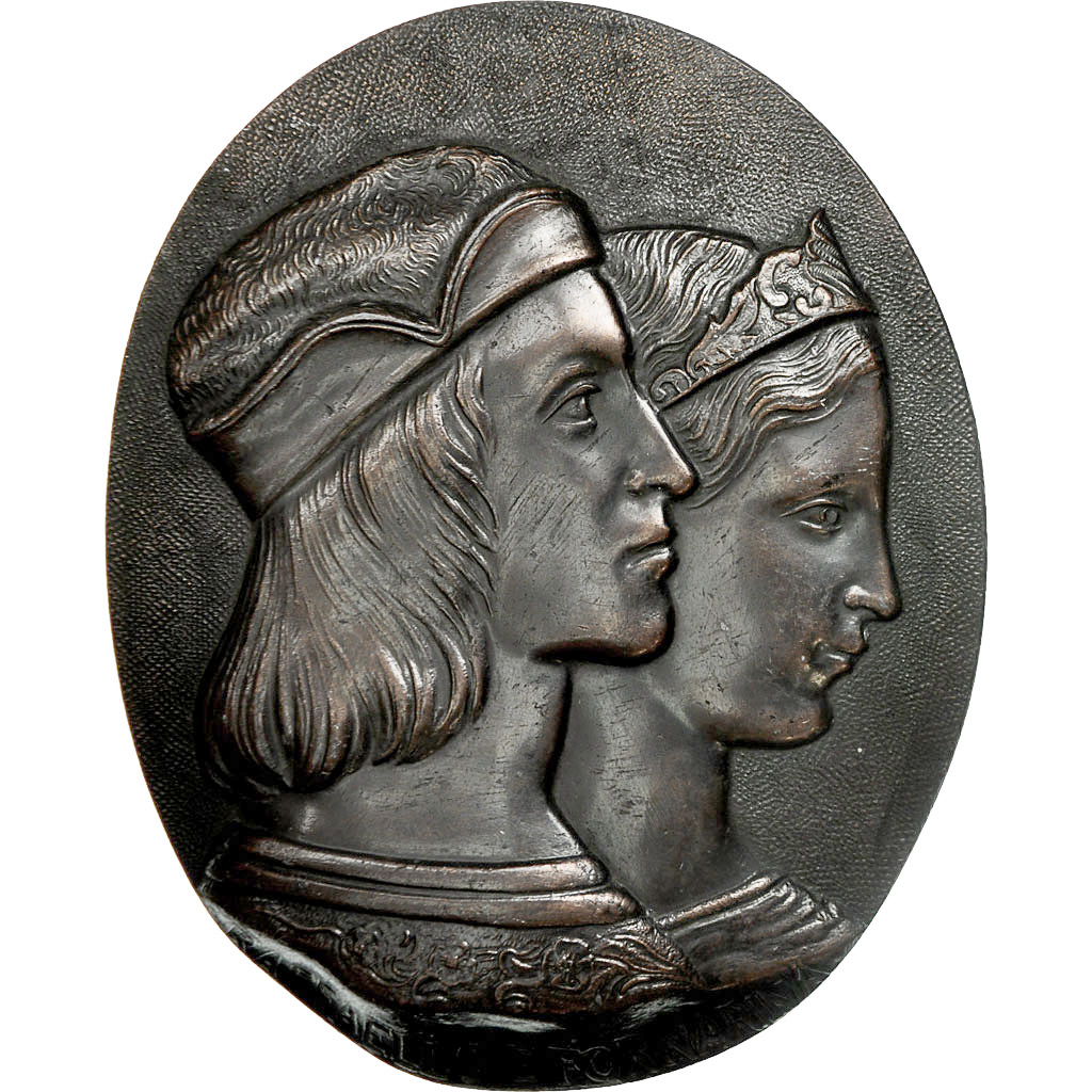 Italy, Medal, Raphael and La Fornarina, Bronze, 