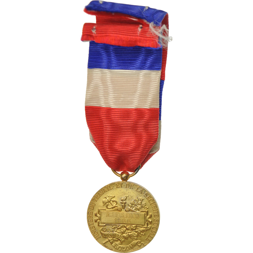 France, Ministère du Travail et de la Sécurité Sociale, Medal, 1966, Very
