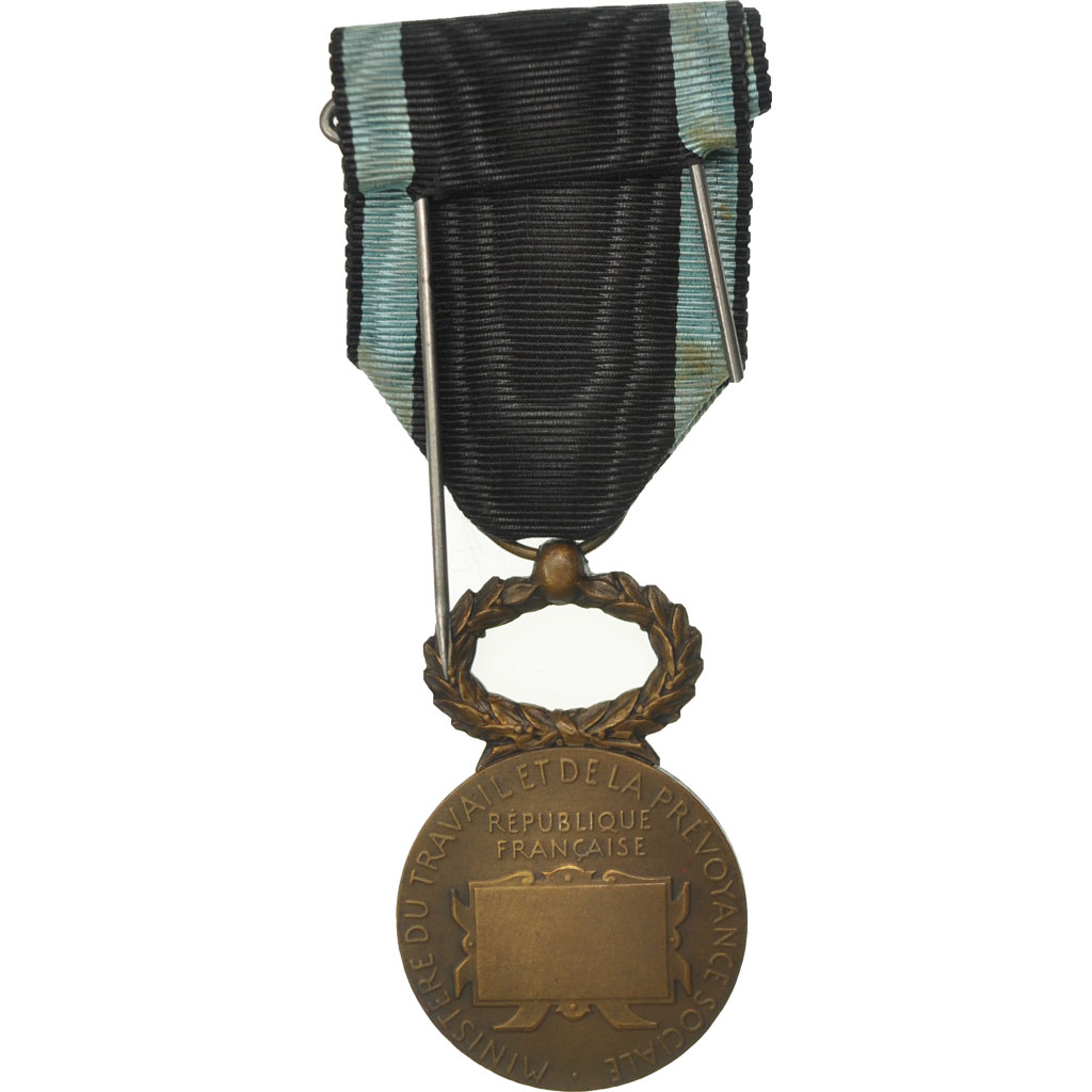 France, Sociétés de Secours Mutuels, Medal, Very Good Quality, Roty, Bronze