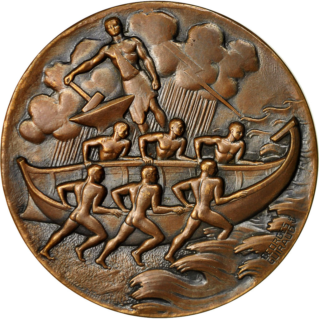 Algerije, Medaille, Forges et Chantiers de la Méditerranée à la Seyne, 1951