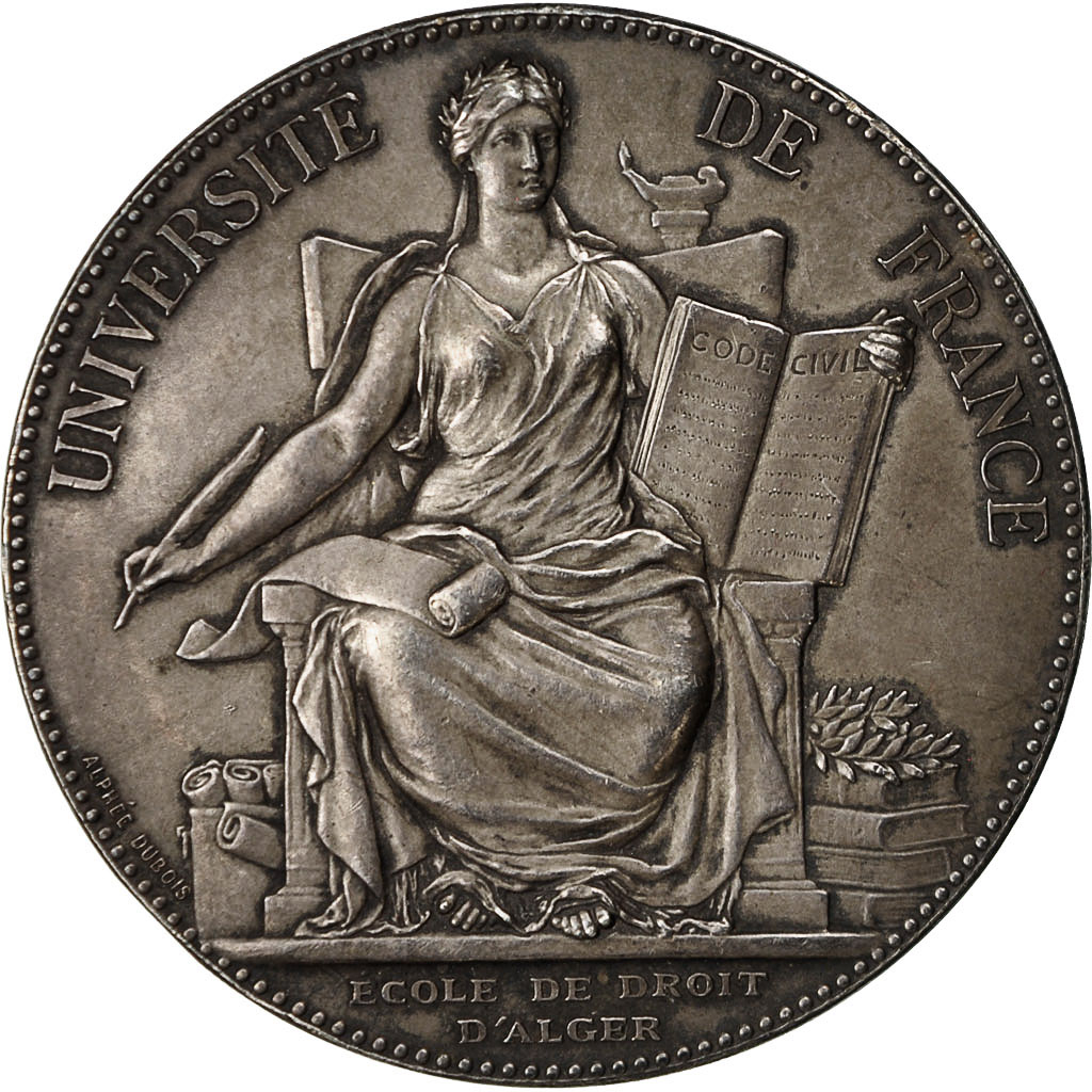 Frankrijk, Medaille, 1898, Zilver, Dubois.A, ZF+