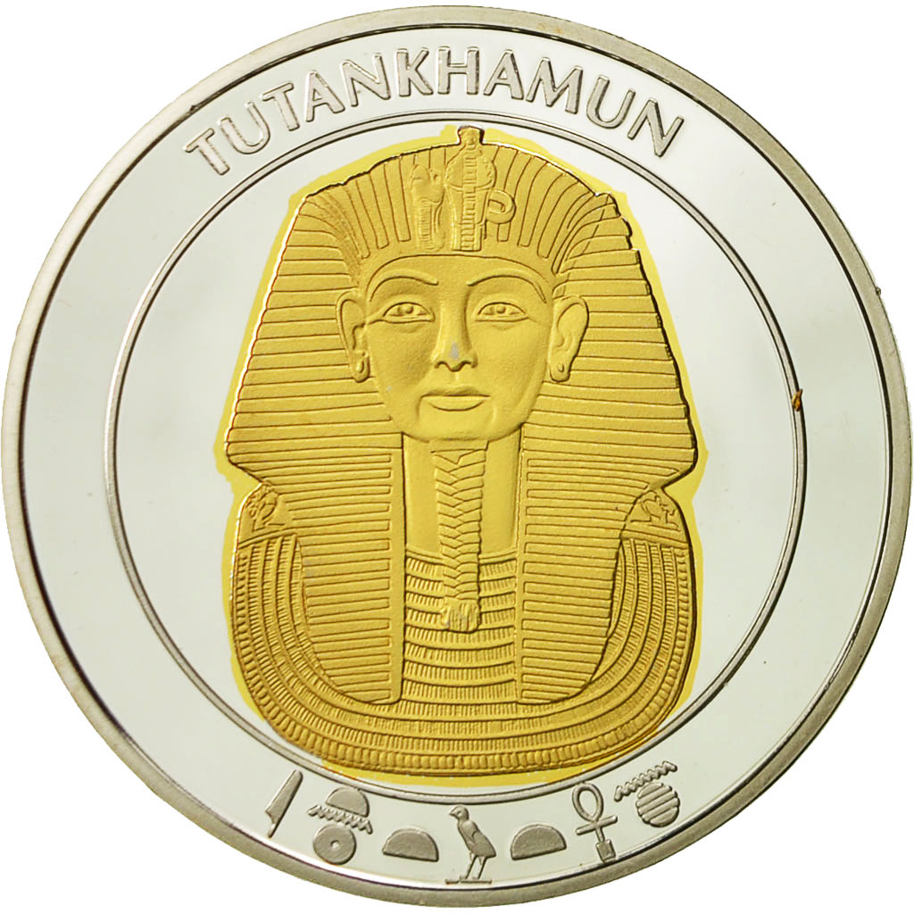 France, Medal, L'Egypte Ancienne, Toutankhamon, , Copper Plated Silver