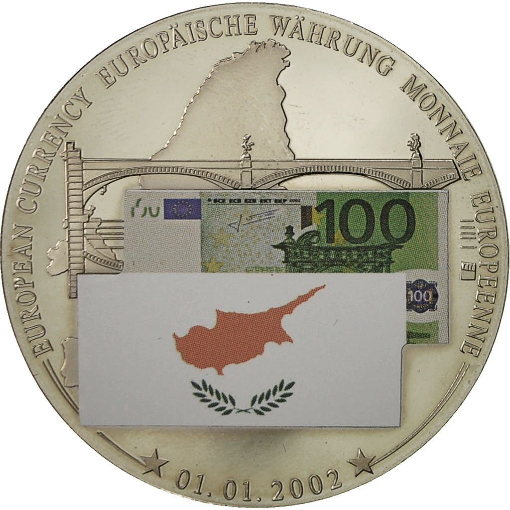 France, Medal, Monnaie Européenne, Billet de 100 Euro, , Copper Plated