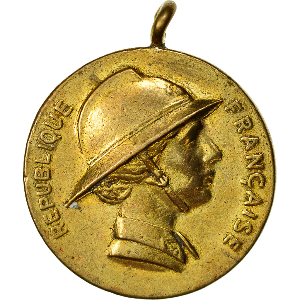 France, Medal, Sapeurs Pompiers, Abnégation et Fidélité, , Bronze