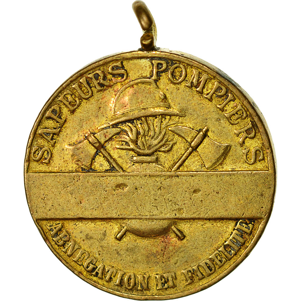 France, Medal, Sapeurs Pompiers, Abnégation et Fidélité, , Bronze