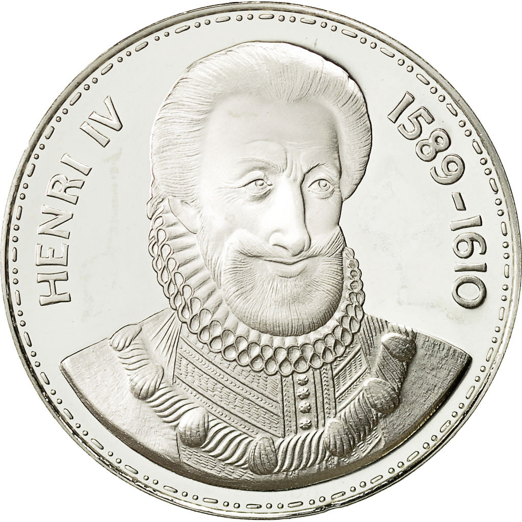 France, Medal, Roi de France, Henri IV, , Silver