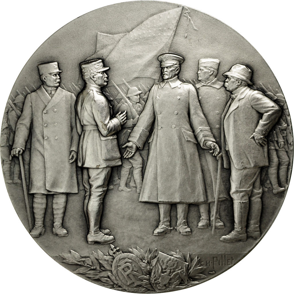 France, Medal, Première Guerre Mondiale, Les Grands Chefs de Guerre, Pillet