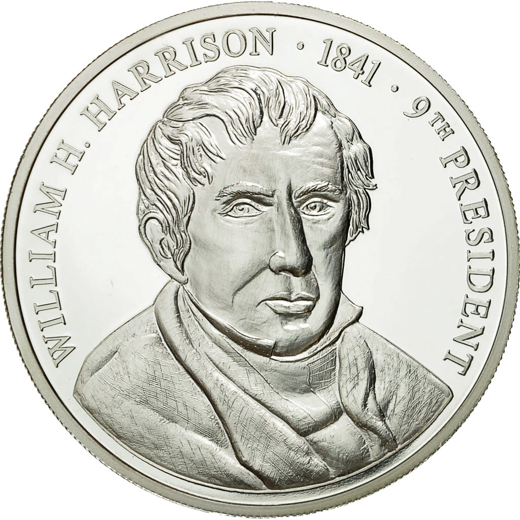 United States of America, Medal, Les Présidents des Etats-Unis, W. Harrison.