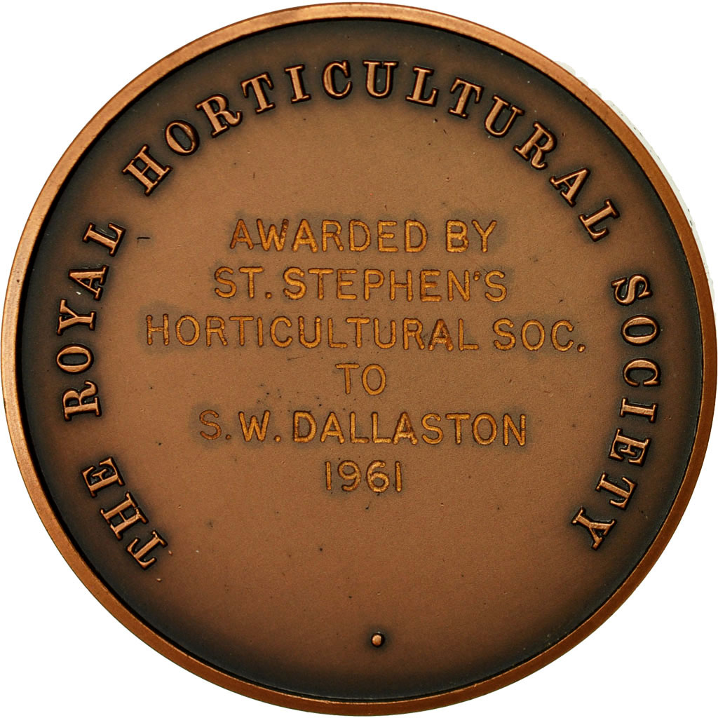 United Kingdom , Medal, The Royal Horticultural Society, 1961, , Copper