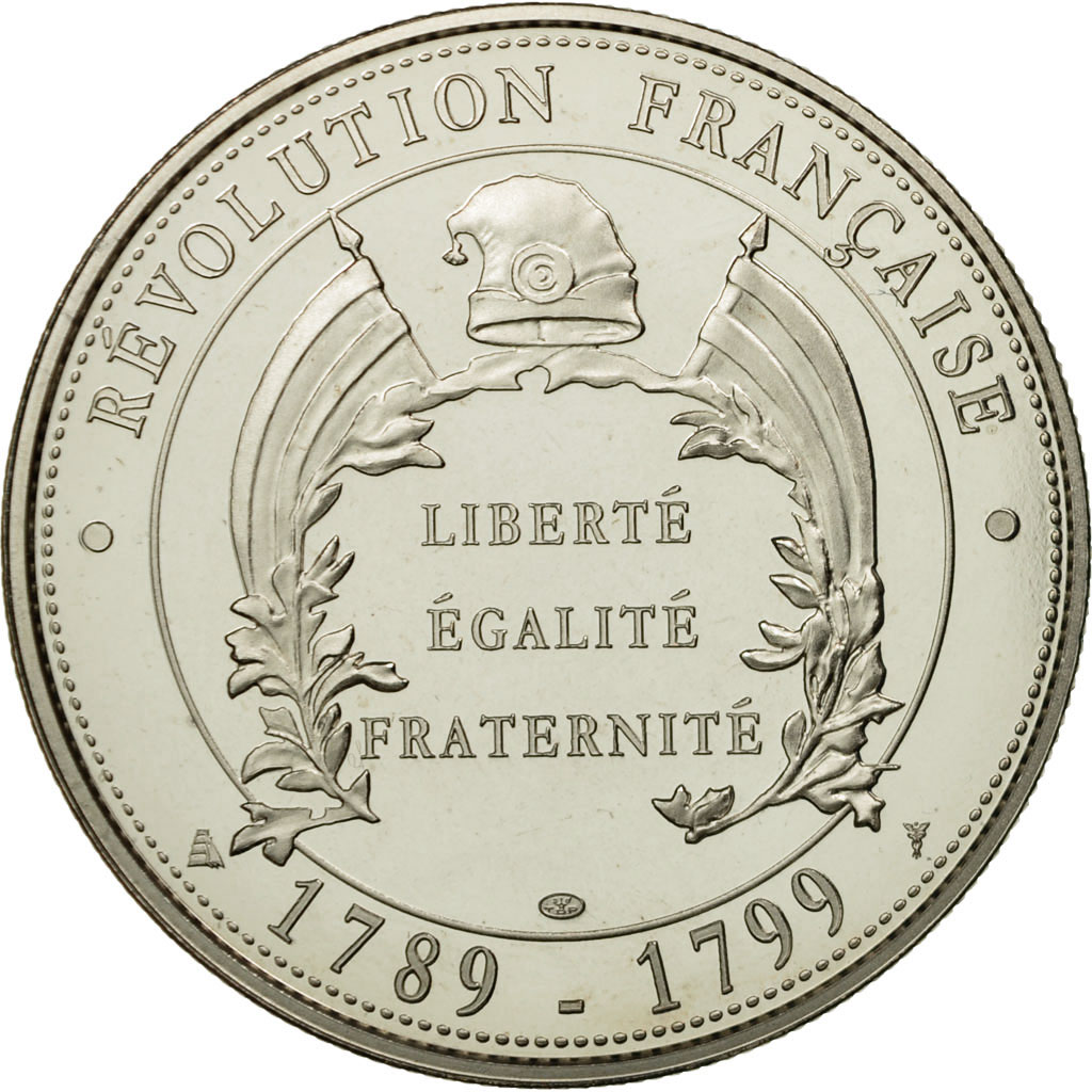 France, Medal, Révolution Française, Prise de la Bastille, 