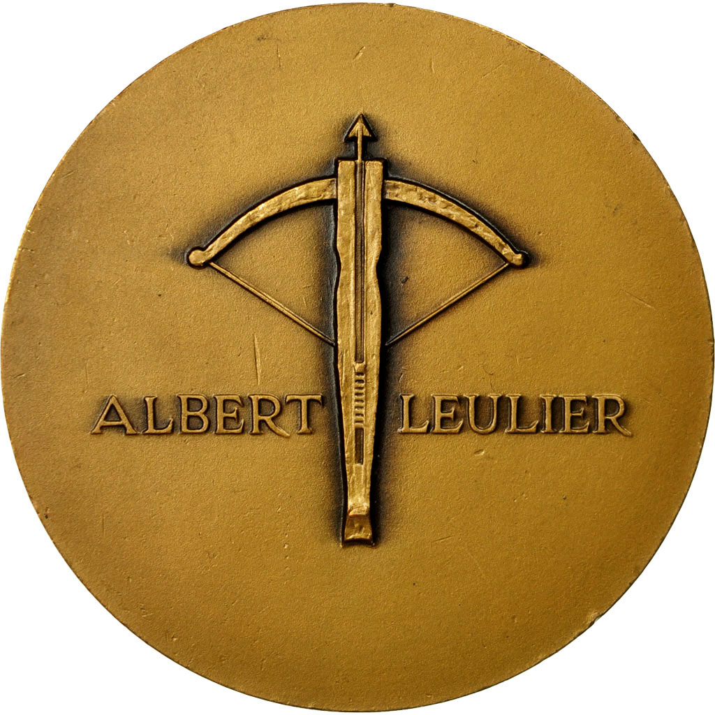 France, Medal, Médecine, Professeur Albert Leulier, Augis, , Bronze
