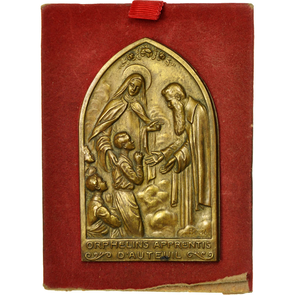 France, Medal, Orphelins Apprentis d'Auteuil, Boris, , Bronze