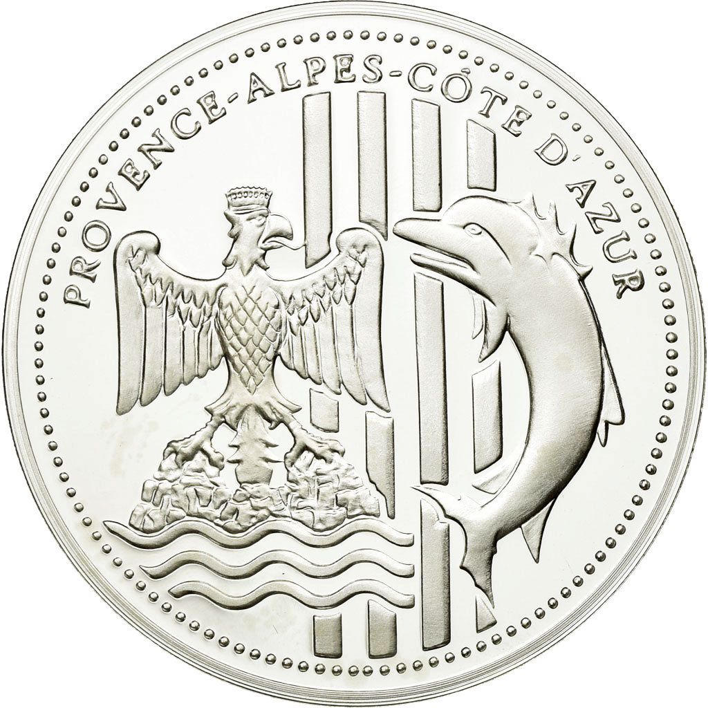 France, Medal, Provence, Marcel Pagnol, , Silver