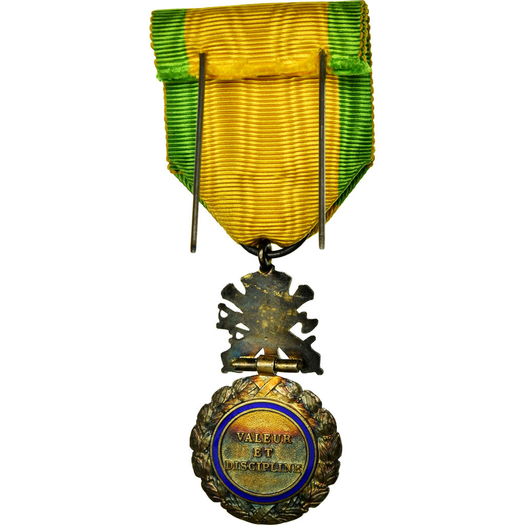 France, Troisième République, Valeur et Discipline, Medal, 1870, Uncirculated