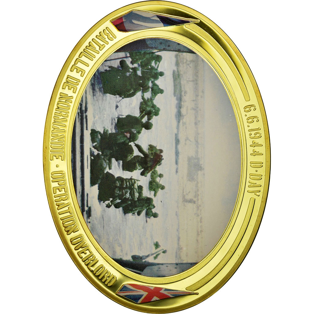 France, Medal, 70ème Anniversaire du Débarquement de Normandie, D-DAY, 2014