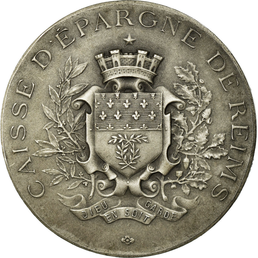 France, Token, Caisse d'Epargne de Reims, Dubois.H, , Silver