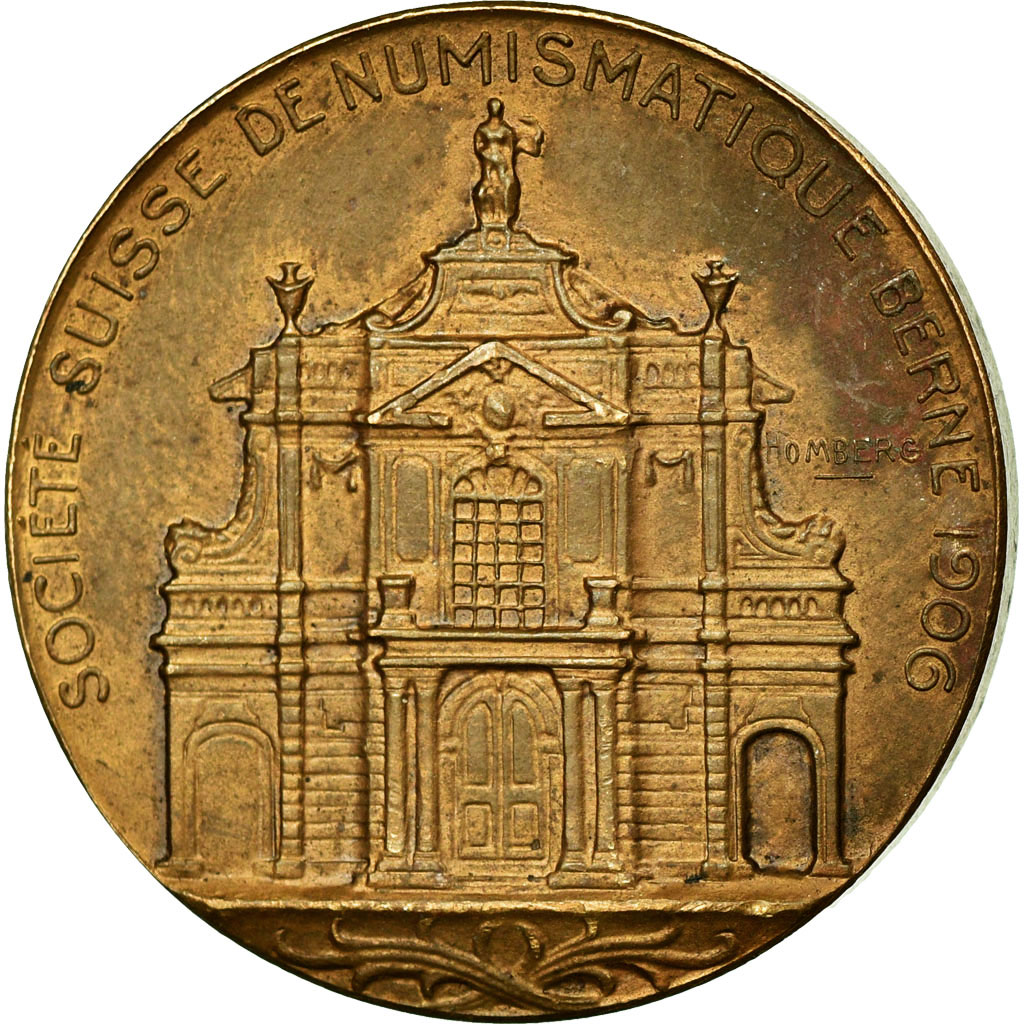 Switzerland, Medal, Société Suisse de Numismatique, Berne, 1906, 