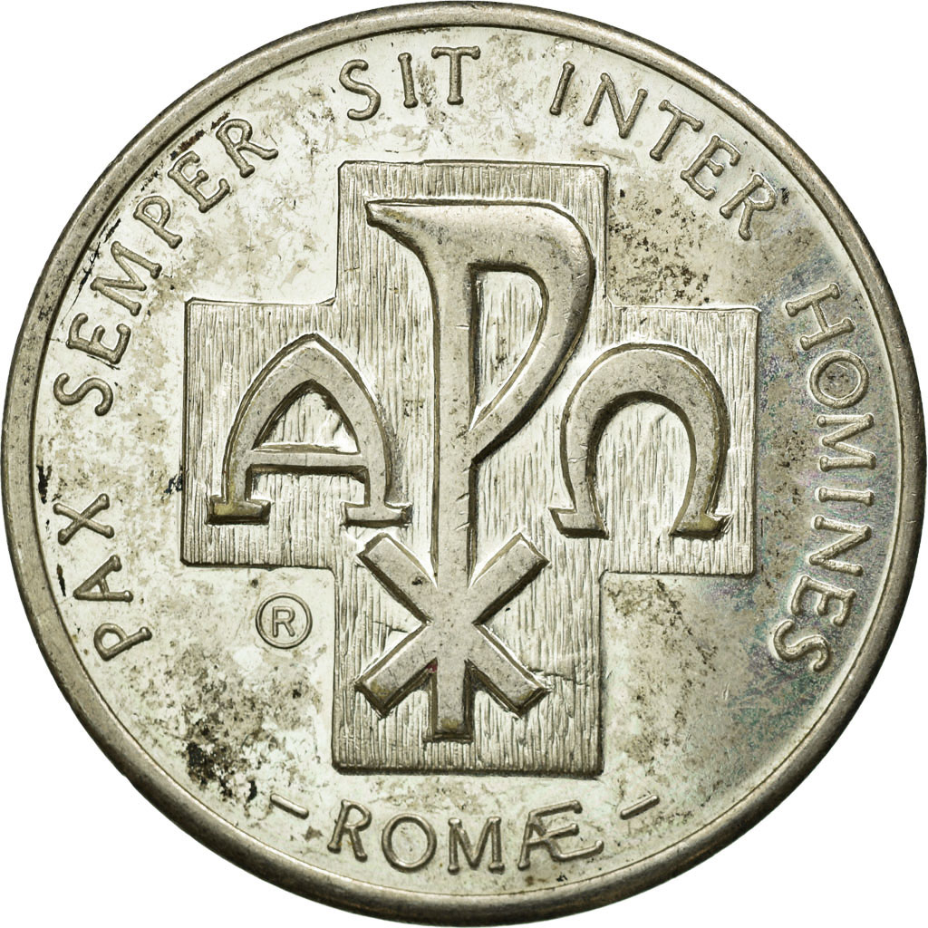 Vatican, Medal, Jean-Paul II, Rome, Susini, , Silvered bronze