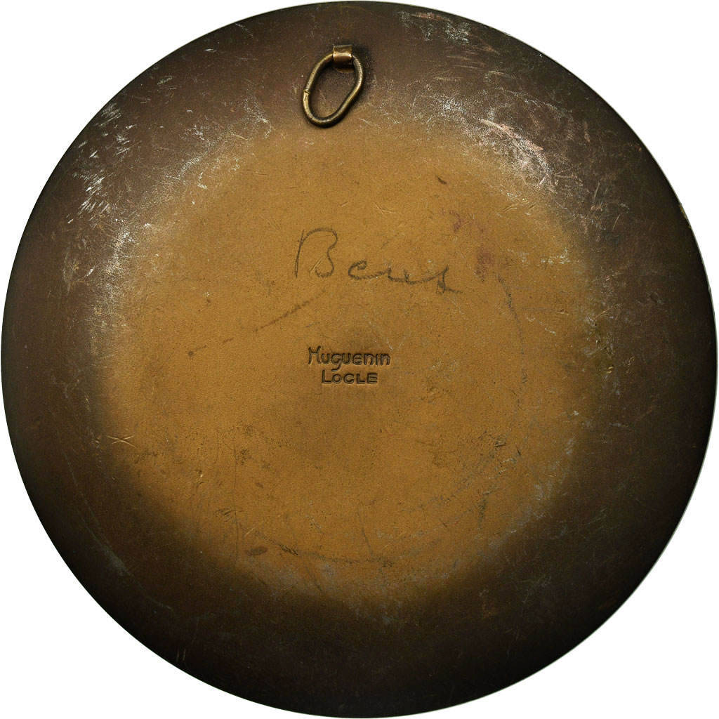 Switzerland, Medal, Société de Tir de Saint-Gall, 1937, Huguenin, 