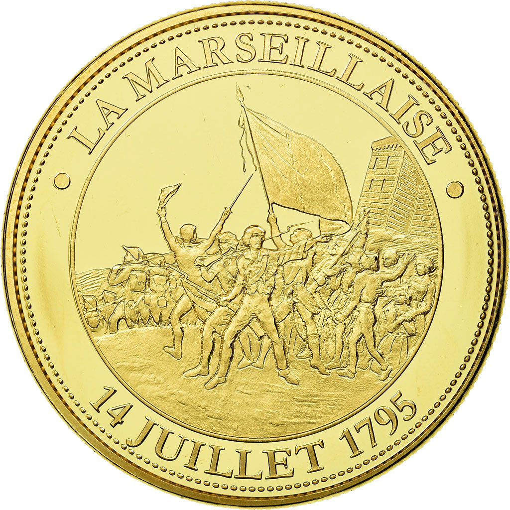 France, Medal, Révolution Française, La Marseillaise, , Copper-Nickel