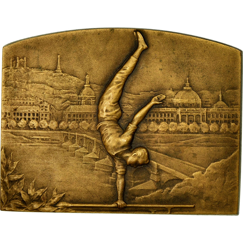 France, Medal, 8ème Tournoi International de Gymnastique, Lyon, 1926, H.