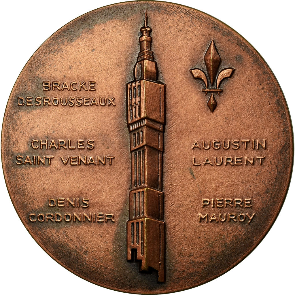 France, Medal, Roger Salengro, Maire de Lille, 1936, Brimeur, , Bronze