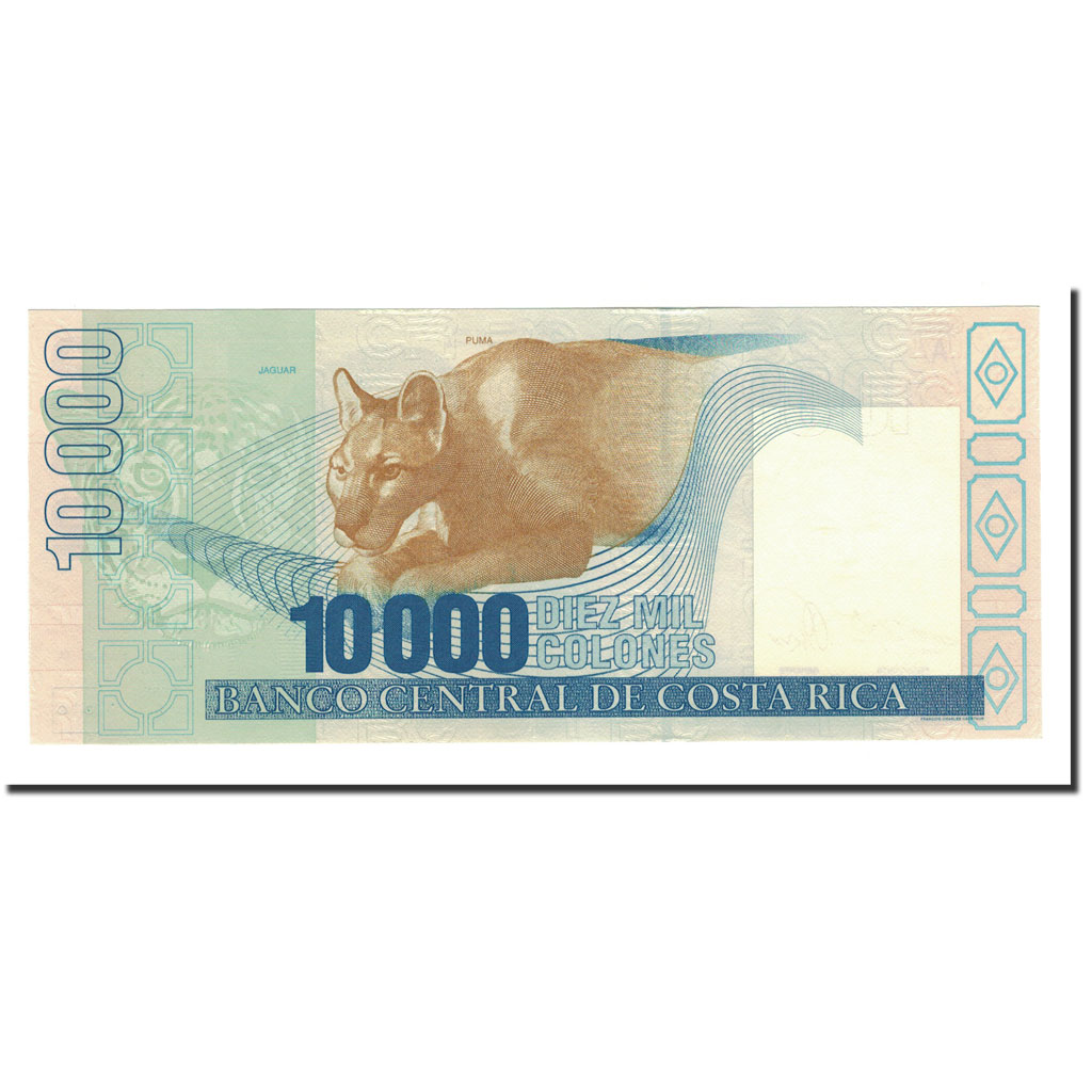 Biljet, Costa Rica, 10,000 Colones, 2005, 2009-09-14, KM:267d, NIEUW