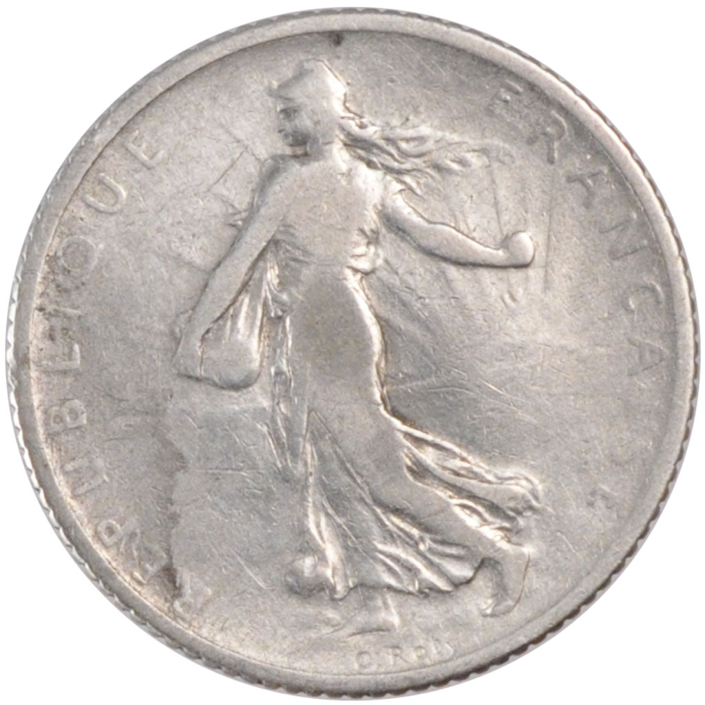Coin, France, Semeuse, Franc, 1903, Paris, , Silver, Gadoury:467