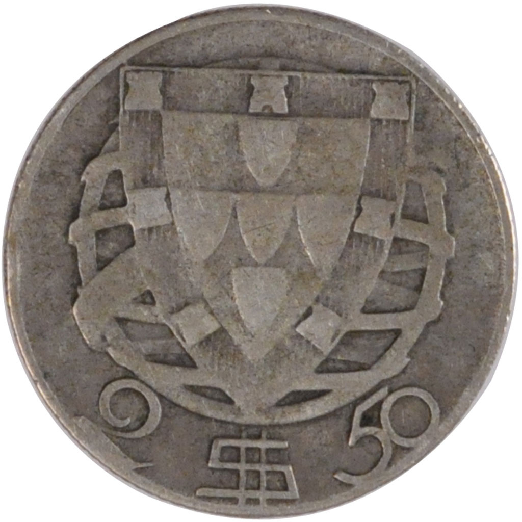 Coin, Portugal, 2-1/2 Escudos, 1933, , Silver, KM:580