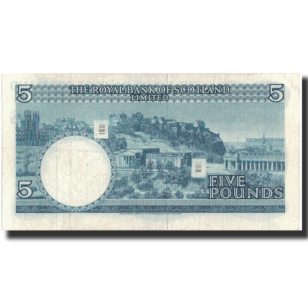 banknote, Scotland, 5 Pounds, 1969, 1969-03-19, KM:330, UNC