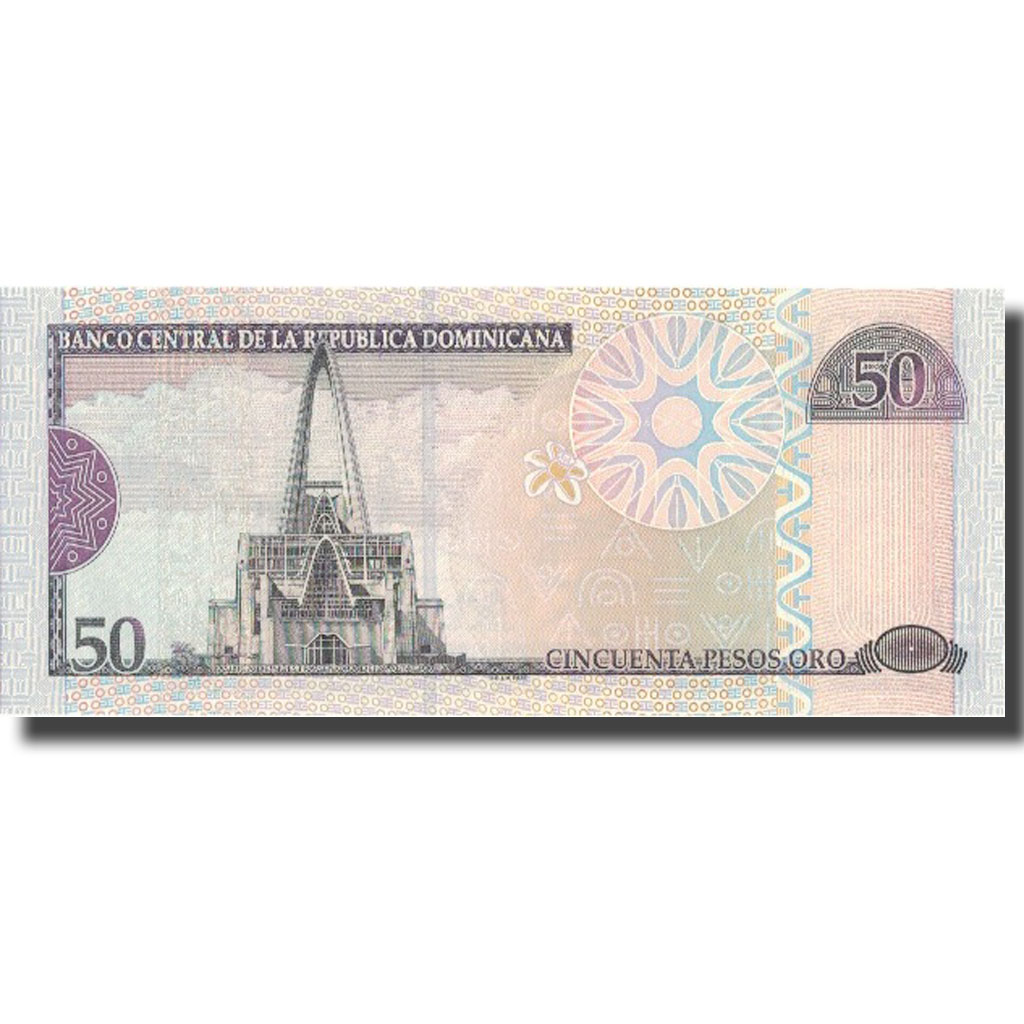 Banknote, Dominican Republic, 50 Pesos Oro, 2006, 2006, KM:176a, UNC(65-70)