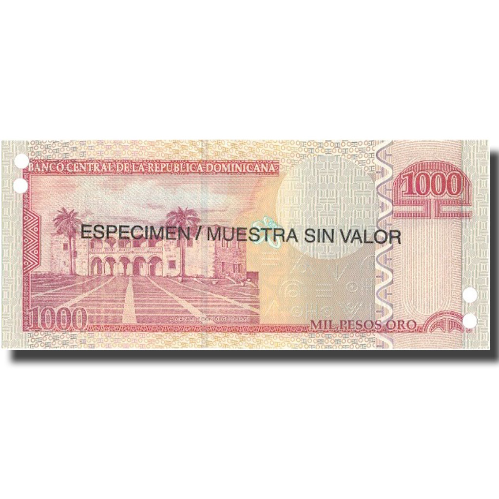 Banknote, Dominican Republic, 1000 Pesos Oro, 2006, 2006, Specimen, KM:180s1