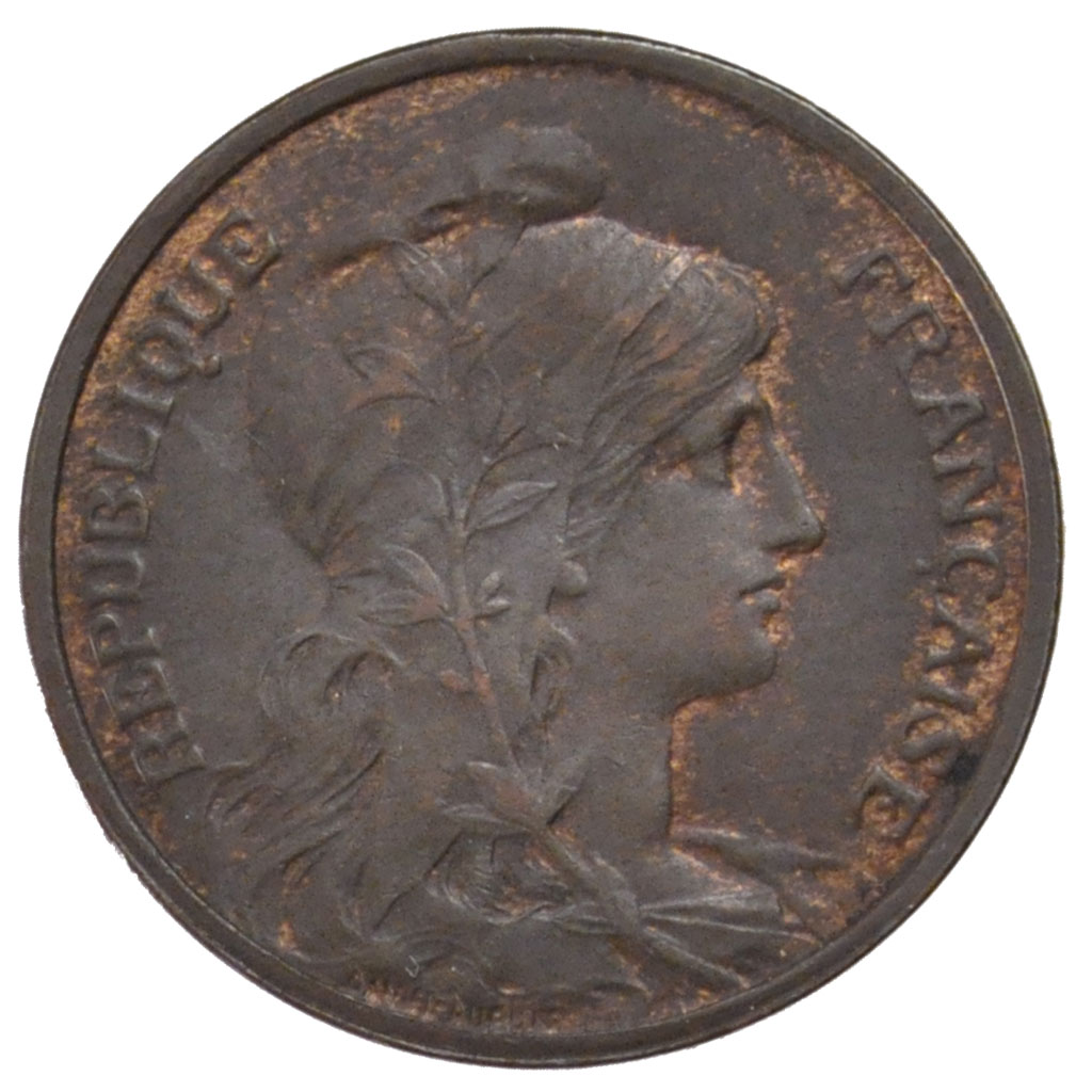 Coin, France, Dupuis, 5 Centimes, 1902, Paris, , Bronze, Gadoury:165