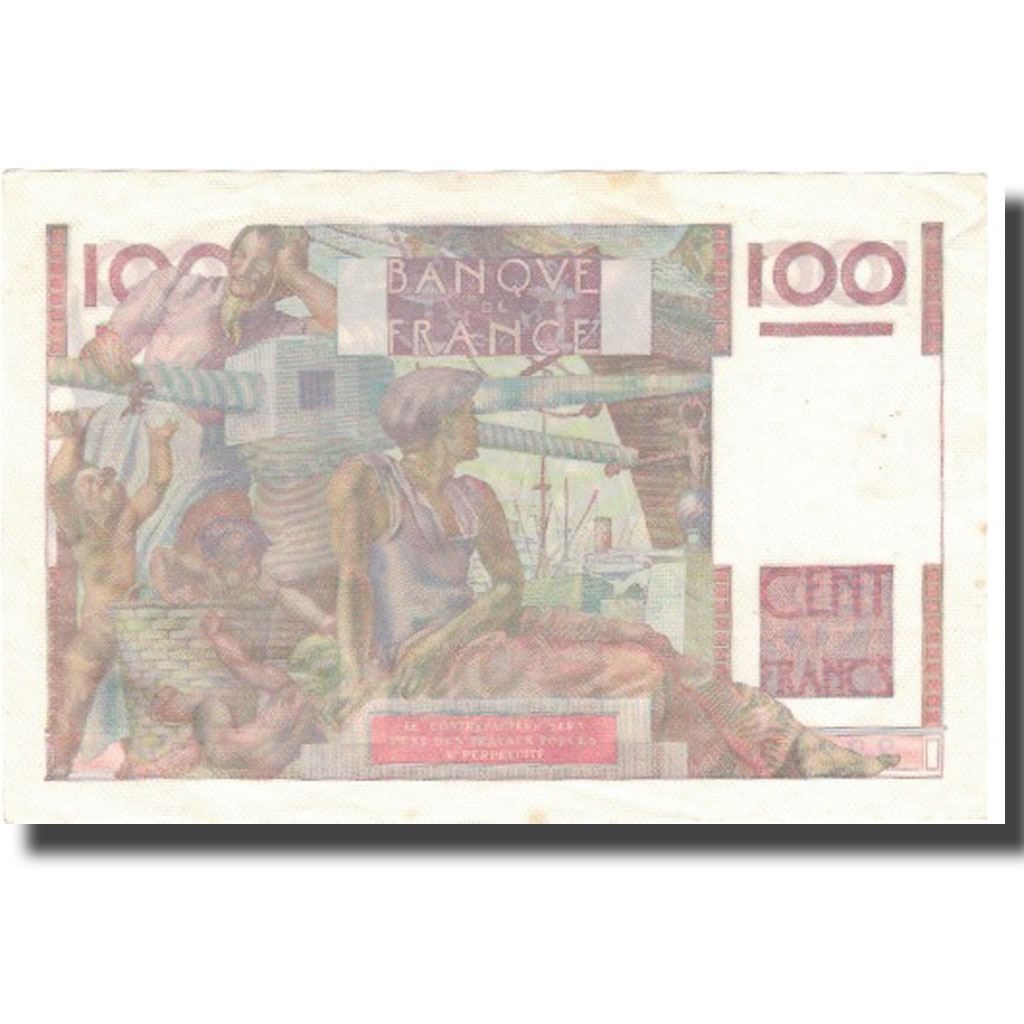 France, 100 Francs, 100 F 1945-1954 ''Jeune Paysan'', 1950, 1950-10-12