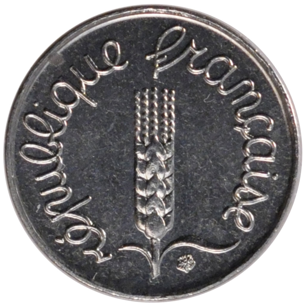 Coin, France, Épi, Centime, 1993, , Stainless Steel, Gadoury:91
