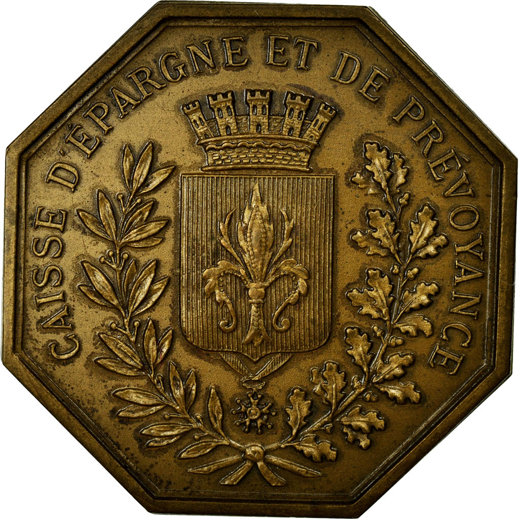 Frankrijk, Token, Savings Bank, PR, Bronze, Jacqmin:41