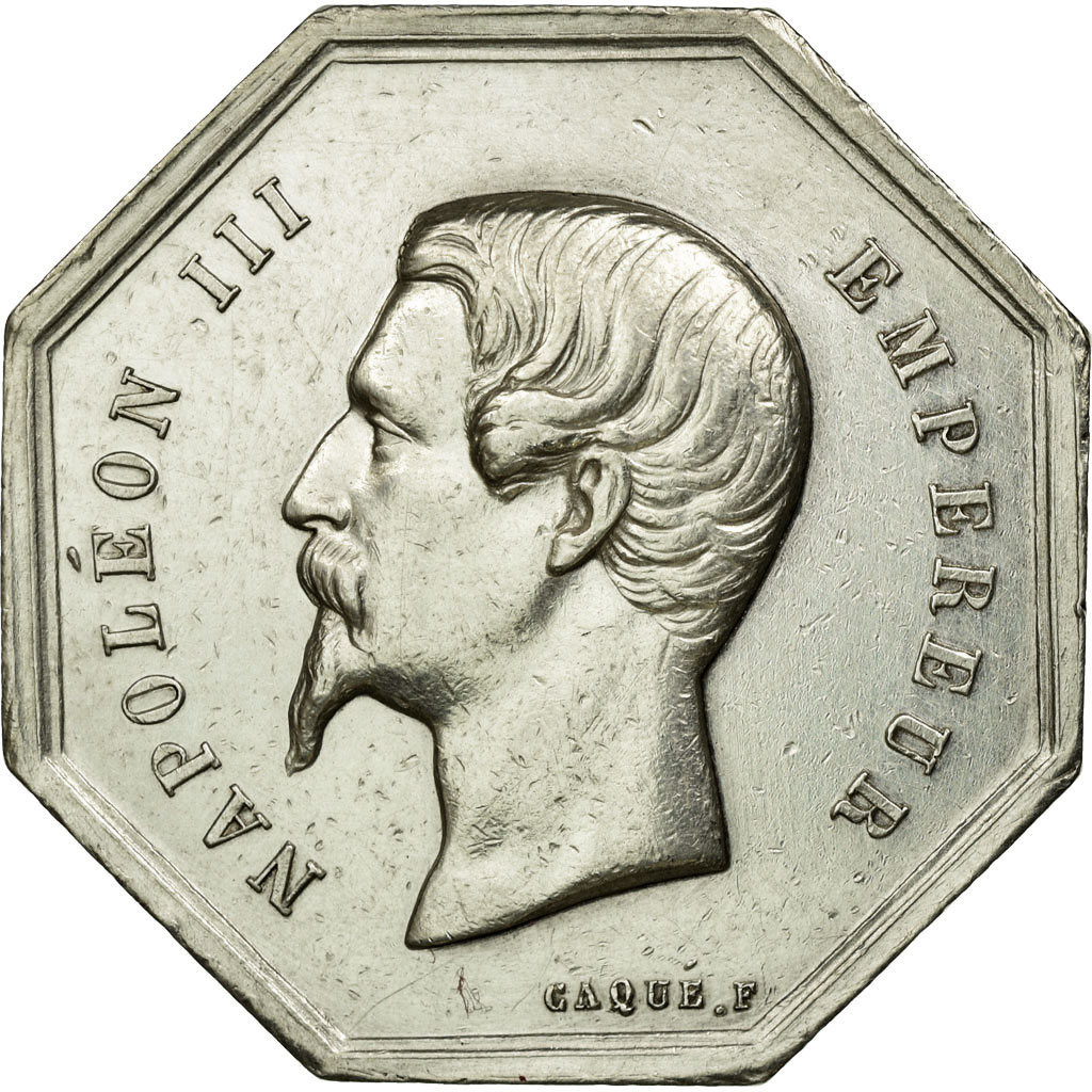 France, Token, Chamber of Commerce, , Silver