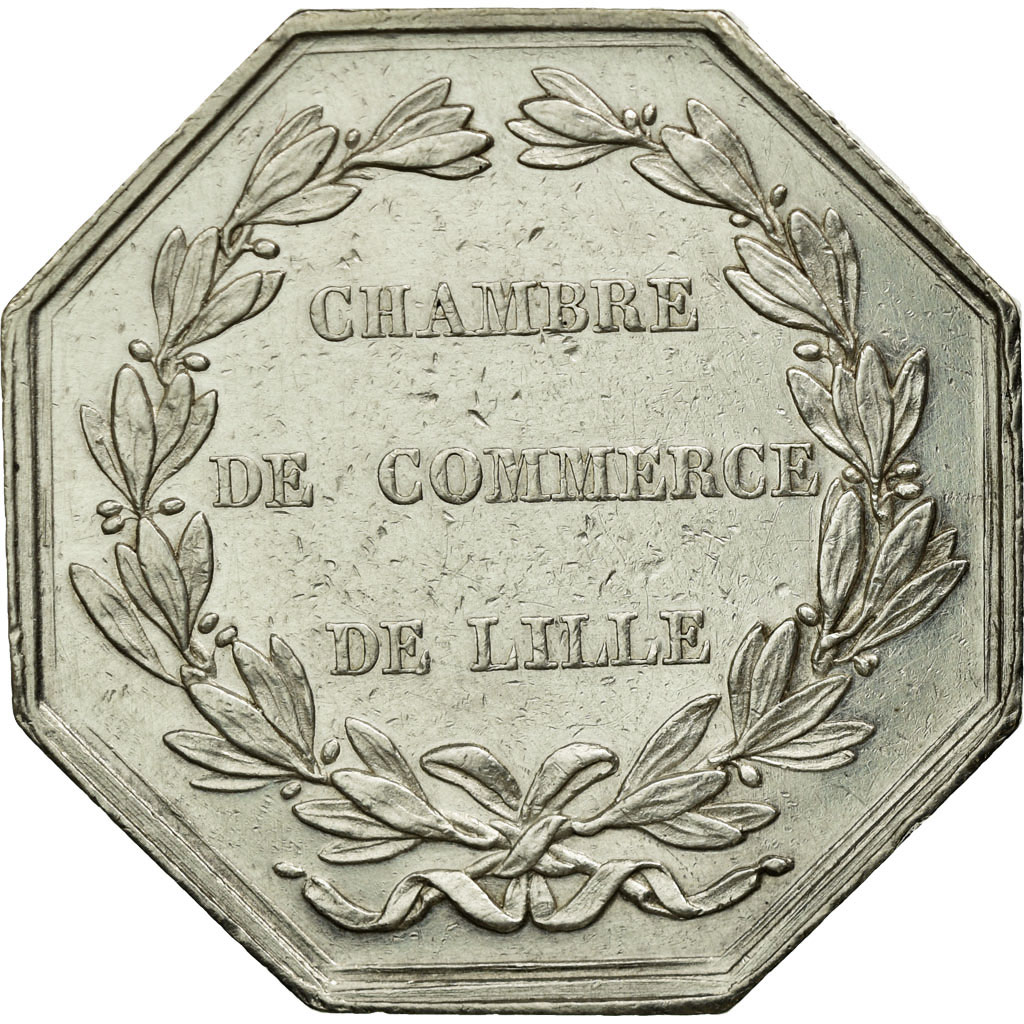France, Token, Chamber of Commerce, , Silver