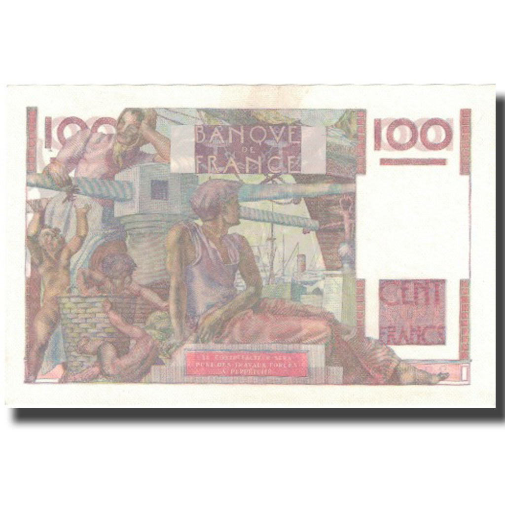 Frankrijk, 100 Francs, Jeune Paysan, 1950, 1950-08-24, SPL, Fayette:28.26